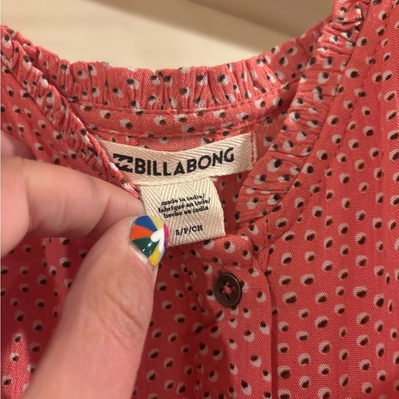 Billabong Dress Pink Women's Size Small - Picture 5 of 5